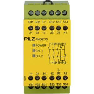 PNOZ X3 110VAC 24VDC 3n/o 1n/c 1so (774314)