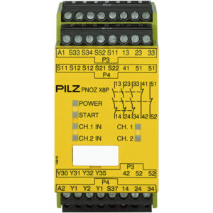 PNOZ X8P 24 VDC 3n/o 2n/c 2so (777760)