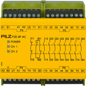 PZE 9P 24VACDC 24-240VACDC 8n/o 1n/c (777148)