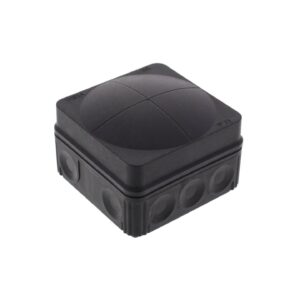 Razvodna kutija OG 76x76x51 COMBI 108 BK CRNA IP66 (10061999) Wiska