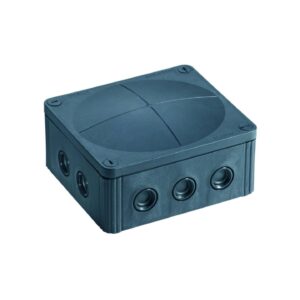 Razvodna kutija OG 160x140x81 COMBI 1210 BK CRNA IP66/IP67 (10101460) Wiska