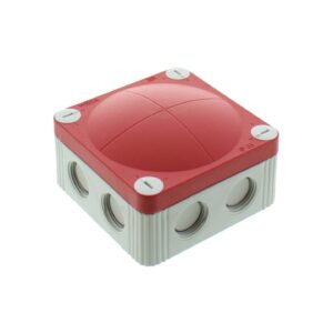 Razvodna kutija OG 85x85x51 COMBI 308 LG RD SIVA CRVENA IP66/IP67 (10060480) Wiska