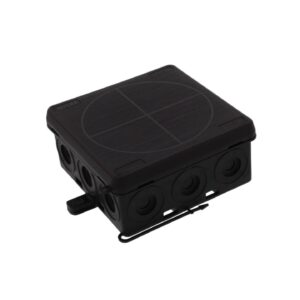 Razvodna kutija OG 86x86x41mm KA 012 BK CRNA IP55 (10109587) Wiska