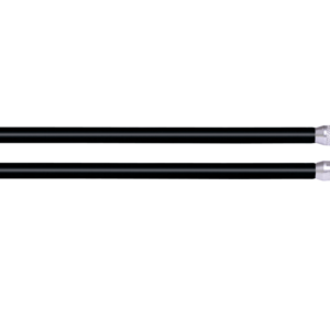 RUNPOSTICKS Set 2x Crni štap Ø 5.5 mm -1m+1m (10044) Runpotec