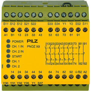 PNOZ X9 200-230VAC 24VDC 7n/o 2n/c 2so (774606)